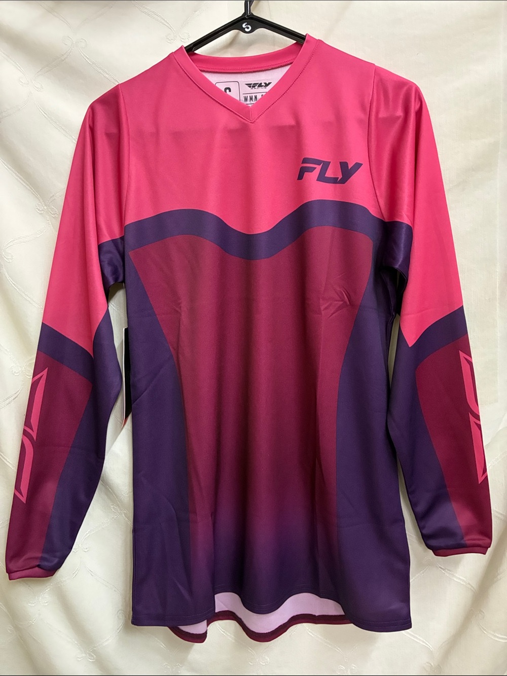 FLY Racing MX moto Women's Pink & Purple Performance Jersey
